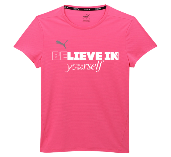 Puma Trainingsshirt "Believe in yourself" Damen
