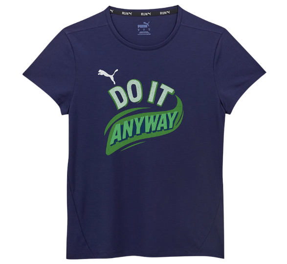 Puma Trainingsshirt "Do it anyway" Damen