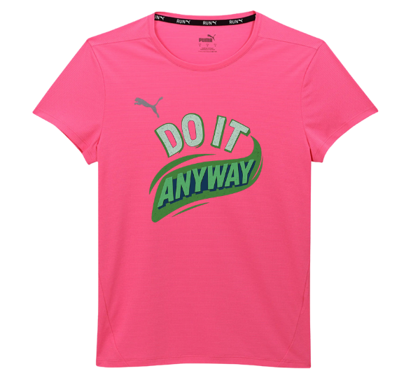 Puma Trainingsshirt "Do it anyway" Damen