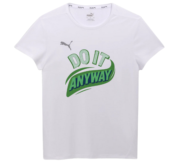 Puma Trainingsshirt "Do it anyway" Damen