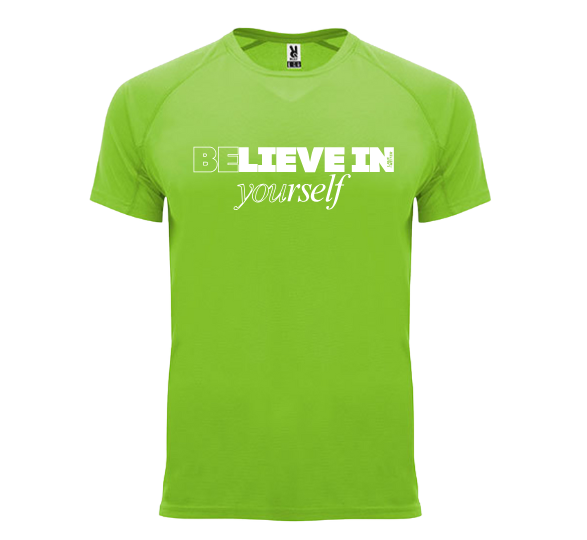 Funktionsshirt "Believe in yourself" Herren