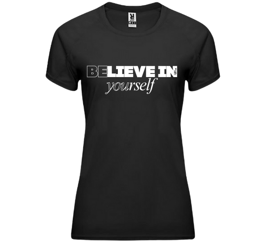 Funktionsshirt "Believe in yourself" Damen