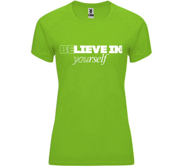 Funktionsshirt "Believe in yourself" Damen