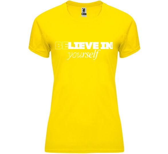 Funktionsshirt "Believe in yourself" Damen