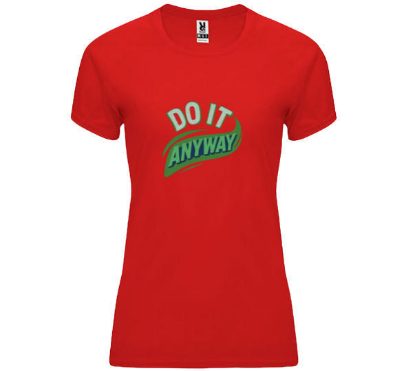 Funktionsshirt "Do it anyway" Damen