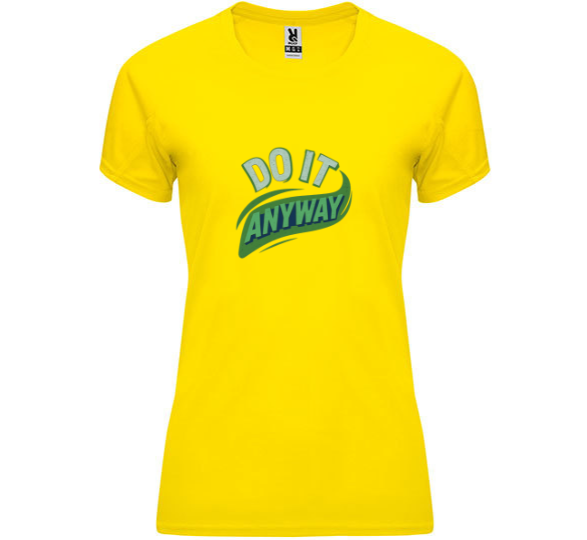 Funktionsshirt "Do it anyway" Damen