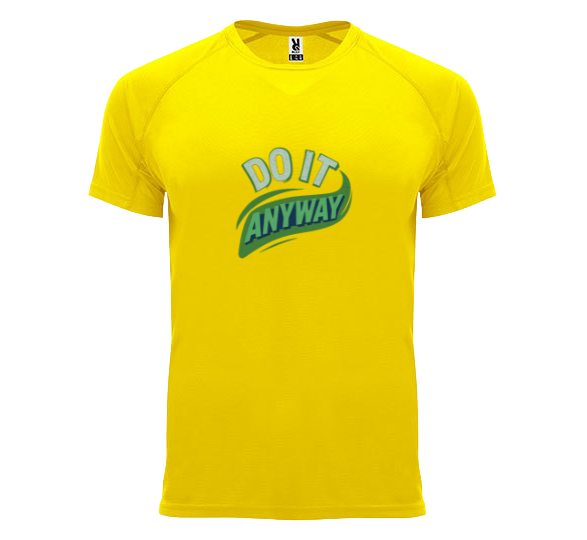 Funktionsshirt "Do it anyway" Herren