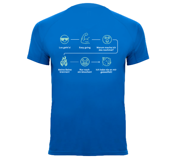Funktionsshirt "Emoji" Herren