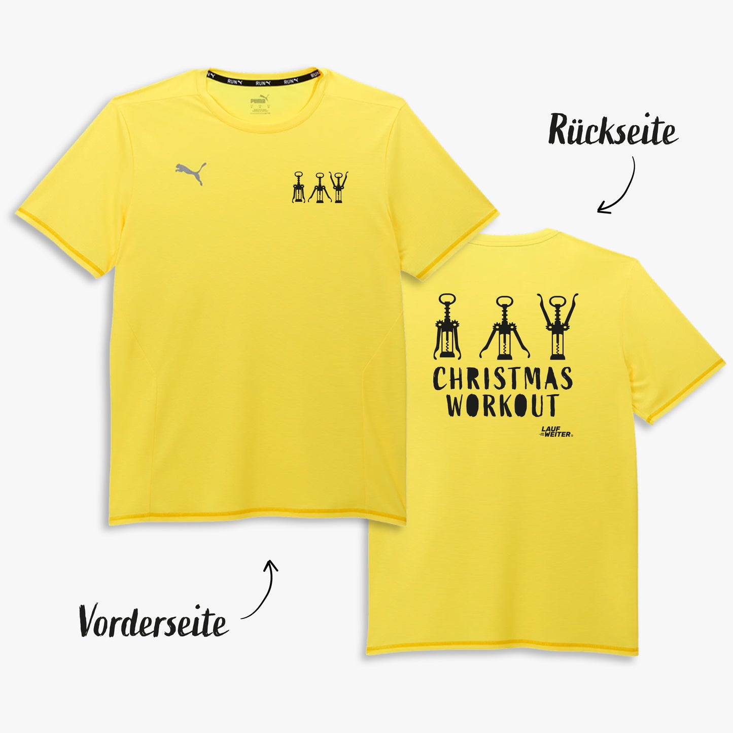 Puma Trainingsshirt "Christmas Workout" Herren