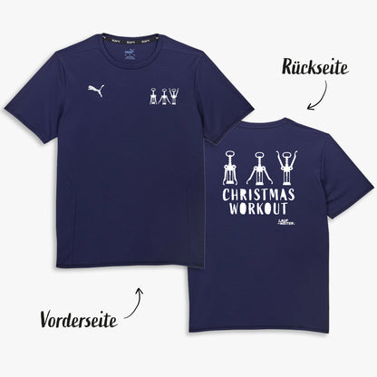 Puma Trainingsshirt "Christmas Workout" Herren