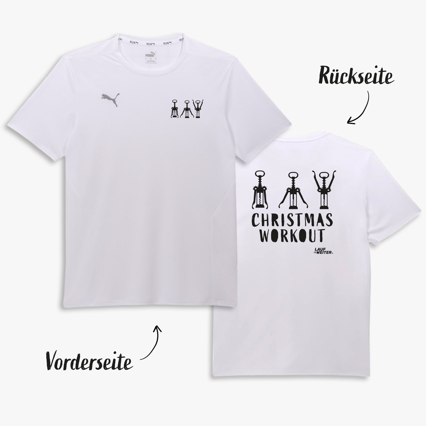 Puma Trainingsshirt "Christmas Workout" Herren