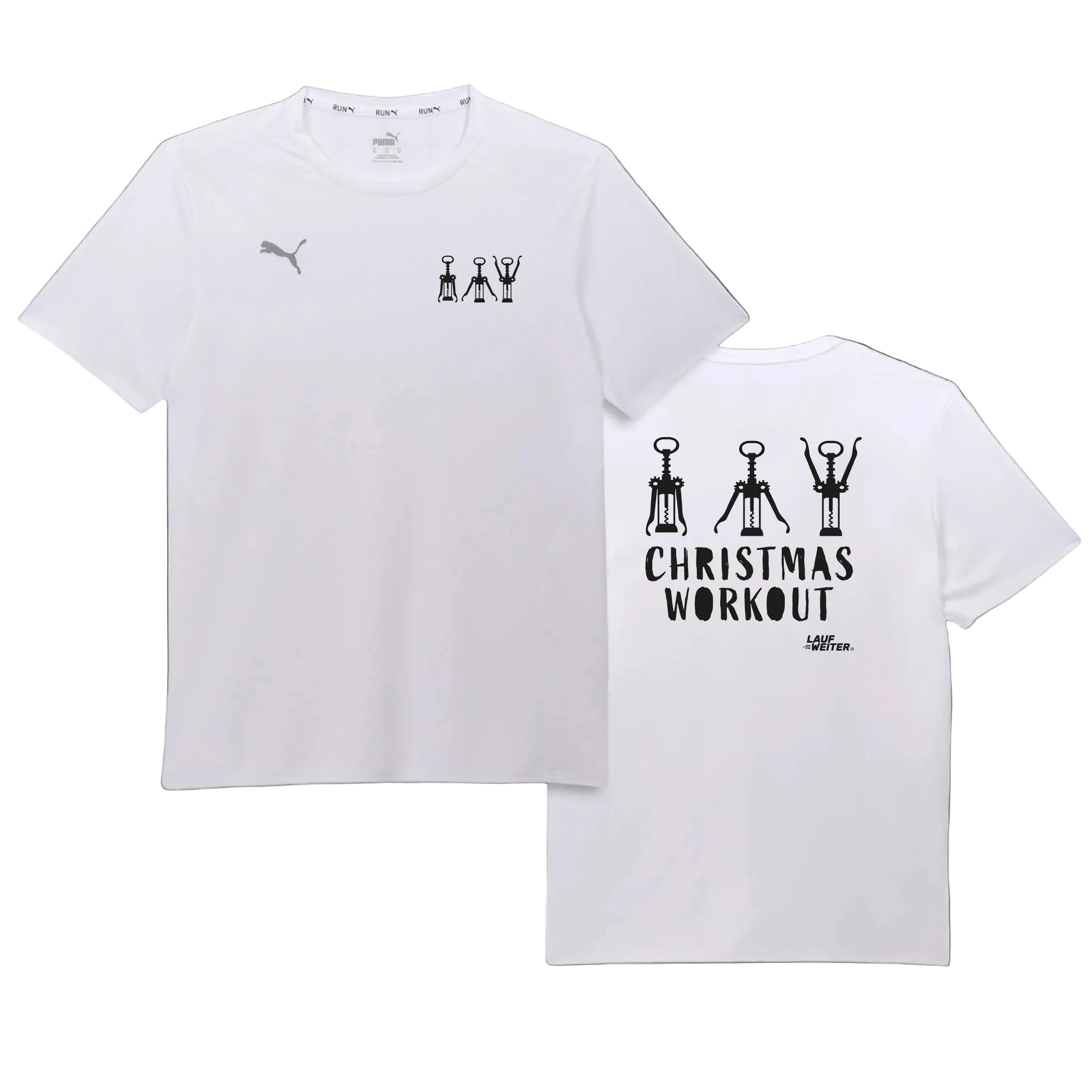 Puma Trainingsshirt "Christmas Workout" Herren