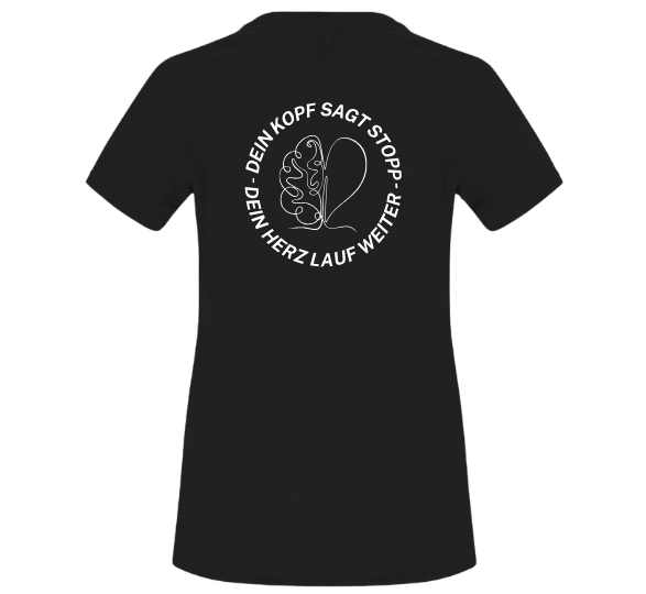Funktionsshirt "Kopf/Herz" Damen
