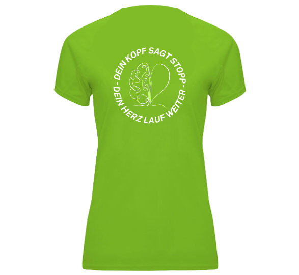 Funktionsshirt "Kopf/Herz" Damen