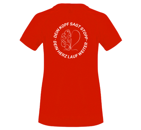 Funktionsshirt "Kopf/Herz" Damen