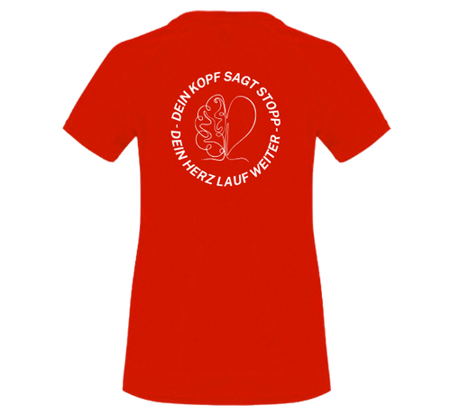 Funktionsshirt "Kopf/Herz" Damen
