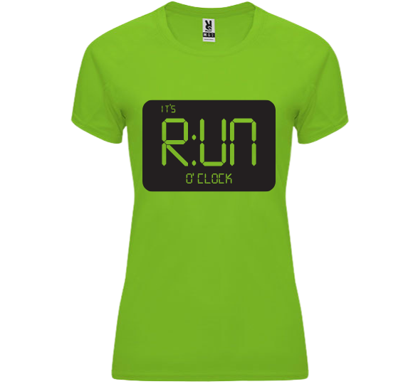 Funktionsshirt "Run o'clock" Damen