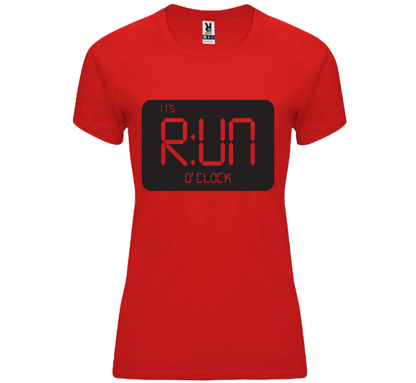 Funktionsshirt "Run o'clock" Damen