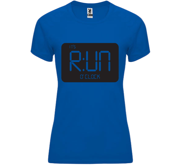 Funktionsshirt "Run o'clock" Damen