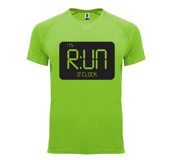 Funktionsshirt "Run o'clock" Herren
