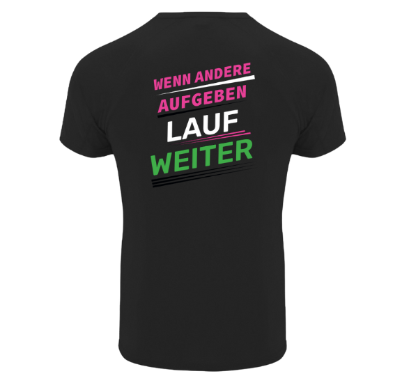 Funktionsshirt "Wenn andere aufgeben" Herren