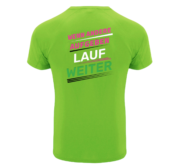 Funktionsshirt "Wenn andere aufgeben" Herren