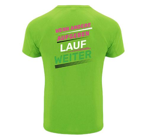 Funktionsshirt "Wenn andere aufgeben" Herren