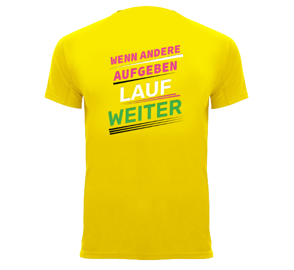 Funktionsshirt "Wenn andere aufgeben" Herren