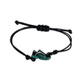 Armband "RUN" schwarz