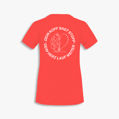 Funktionsshirt "Kopf/Herz" Damen