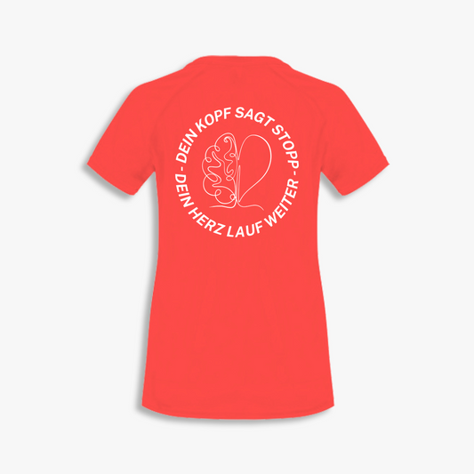 Funktionsshirt "Kopf/Herz" Damen