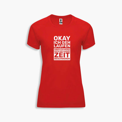 Functional shirt "Ok I'm going running" women