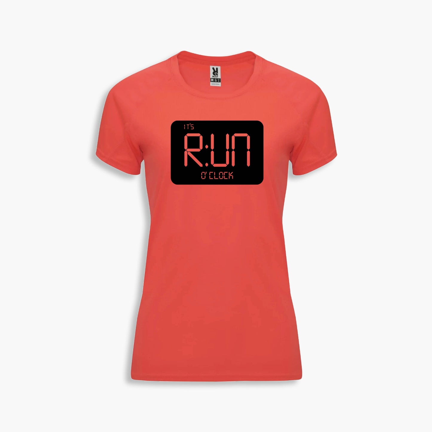 functional shirt "Run o'clock" women
