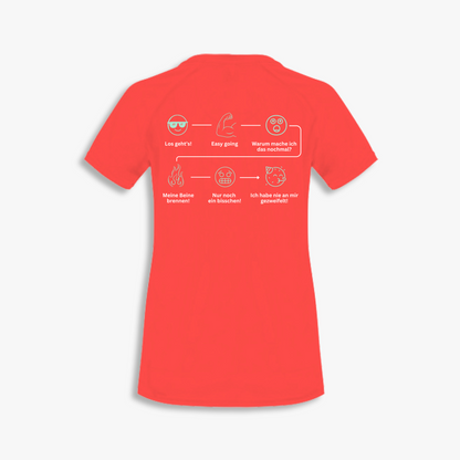 Funktionsshirt "Emoji Gefühle" Damen