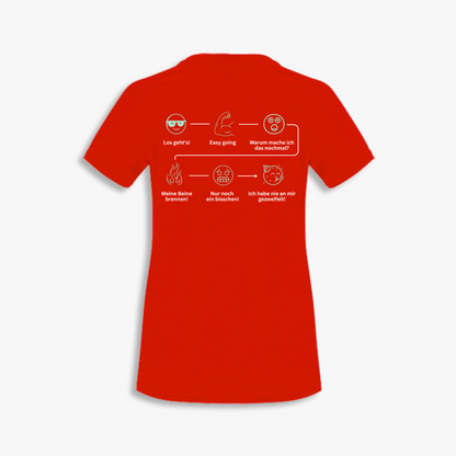 Funktionsshirt "Emoji Gefühle" Damen