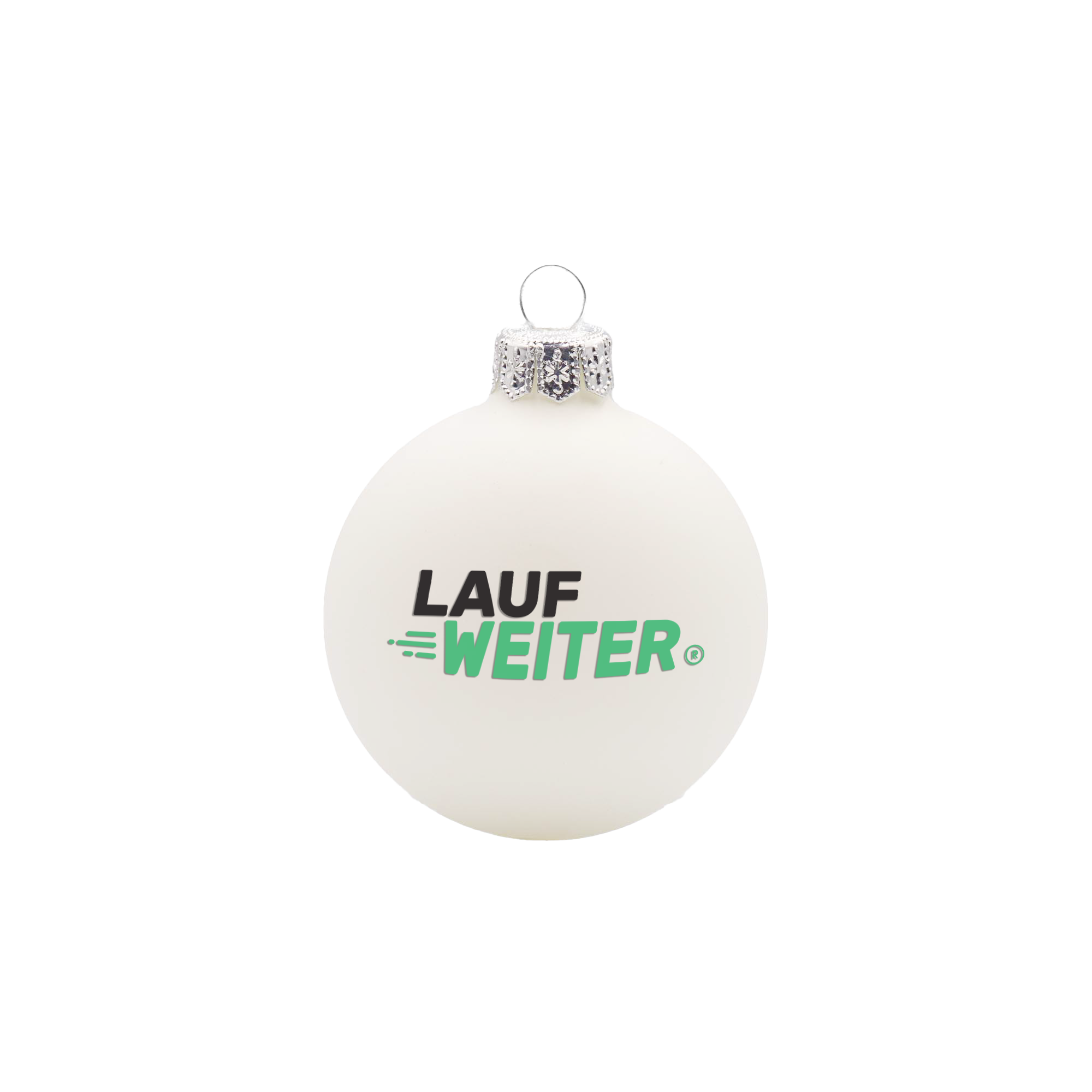 Lauf Weiter Weihnachtskugel