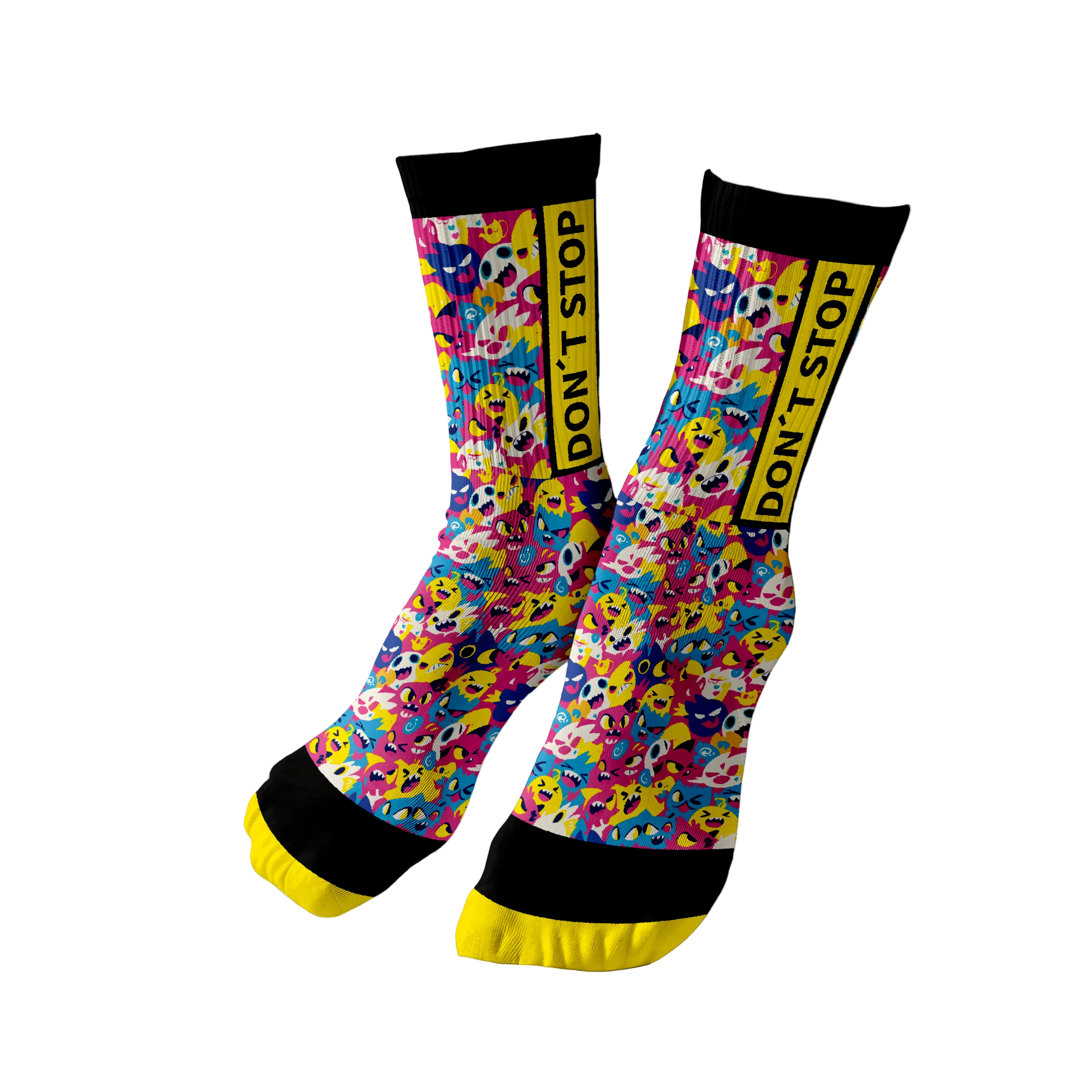 Socken "Don't stop"