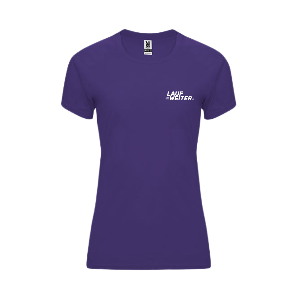 "Damen" T-Shirt mit Lauf Weiter Logo