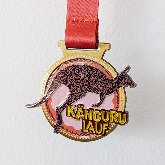 Medaille "Känguru Lauf"