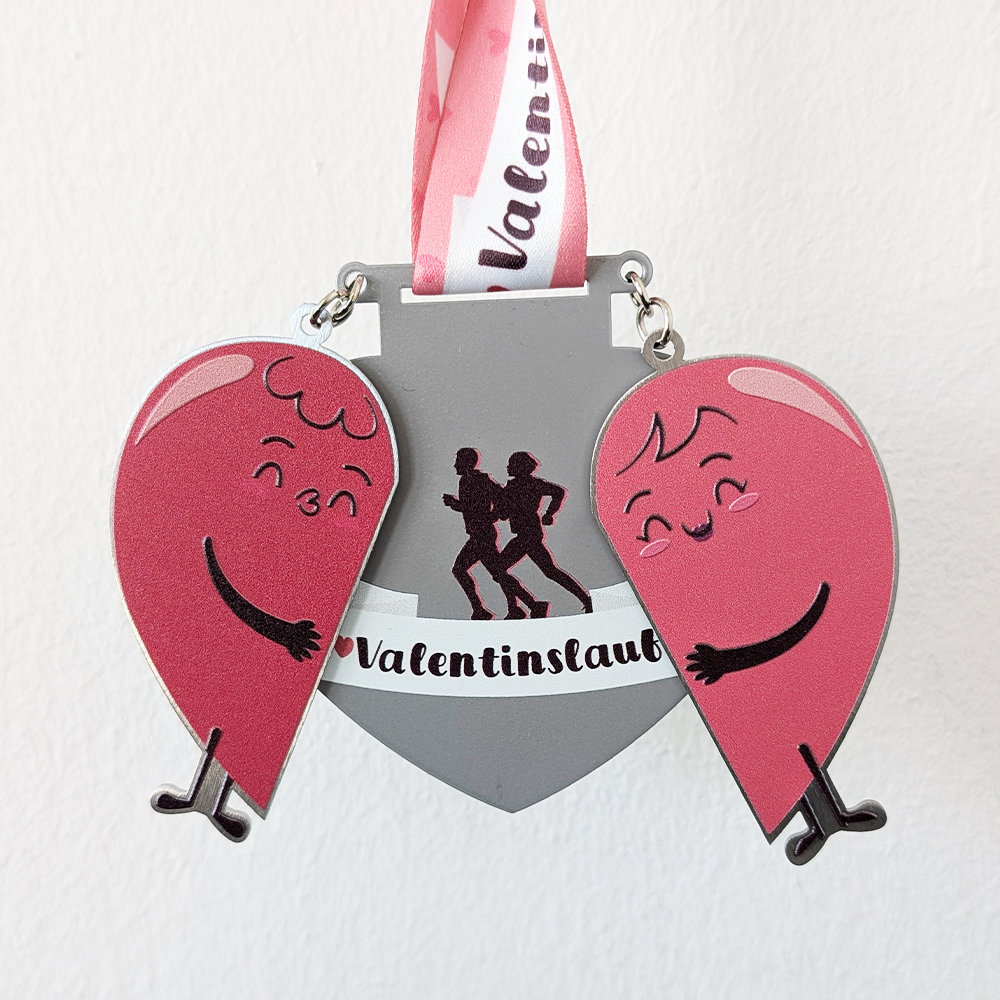 Medaille "Valentinstag"