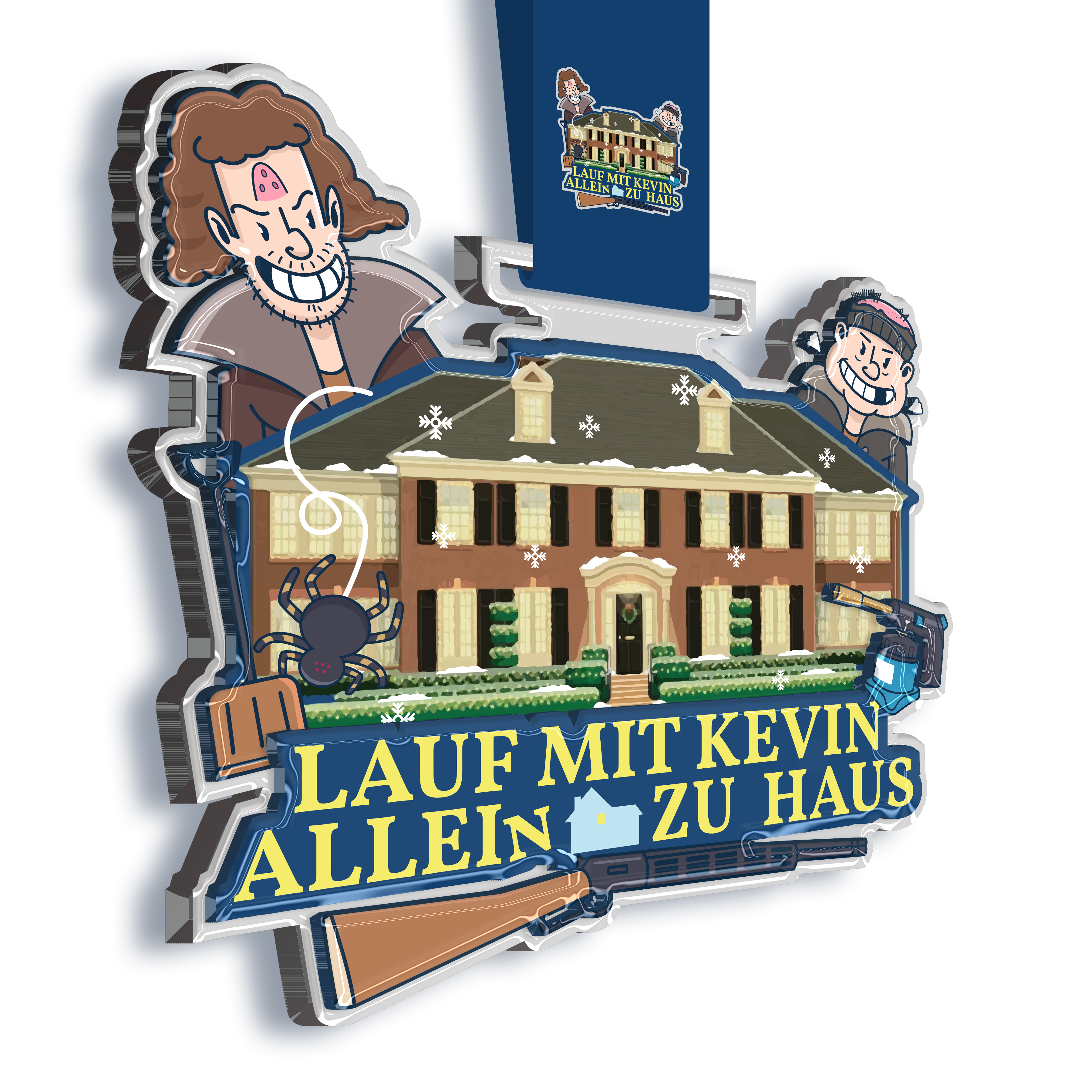 Medaille "Kevin allein zuhaus"