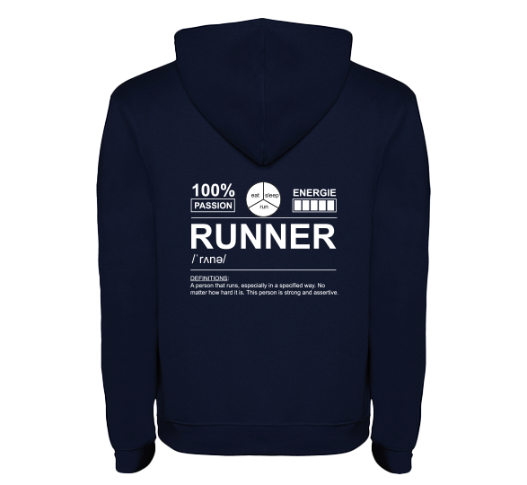 Hoodie "Runner Definition" Herren