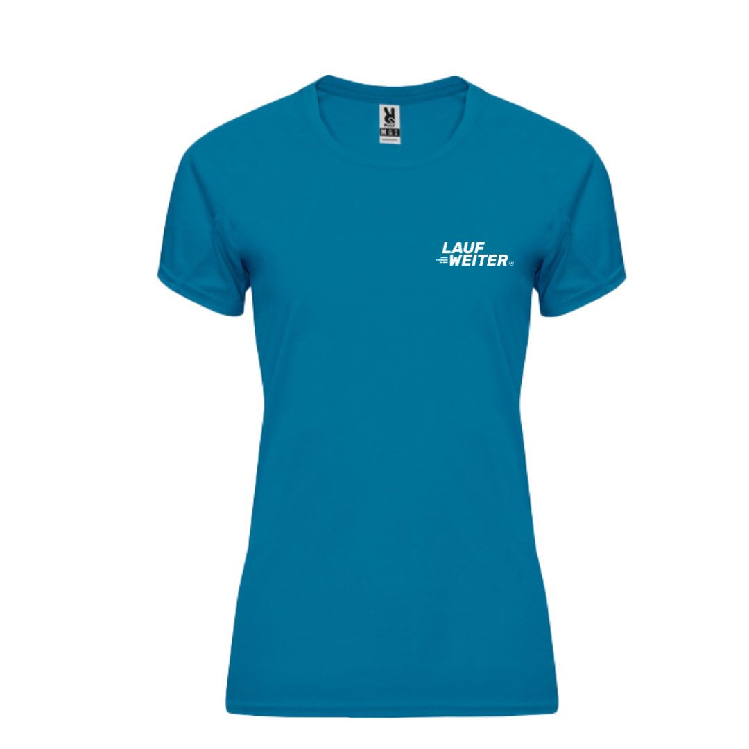 "Damen" T-Shirt mit Lauf Weiter Logo