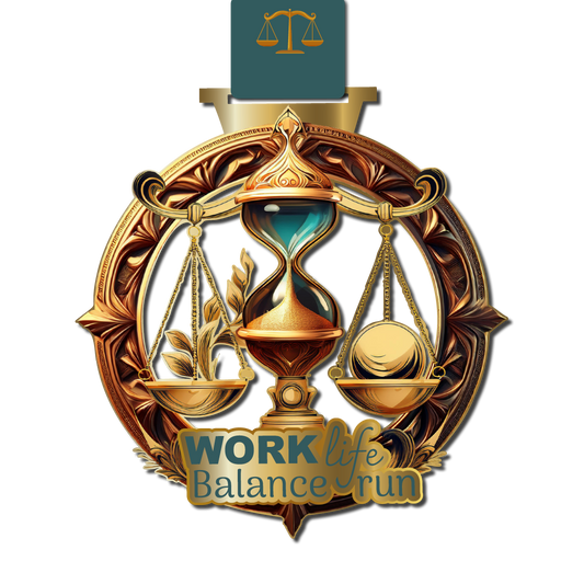 Medaille "Work Life Balance Run"