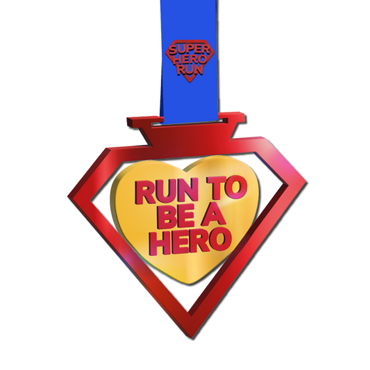 Medaille "Super Hero Run"