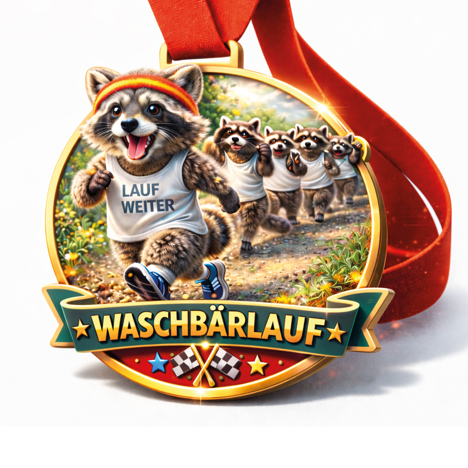 "Run for trees" medal