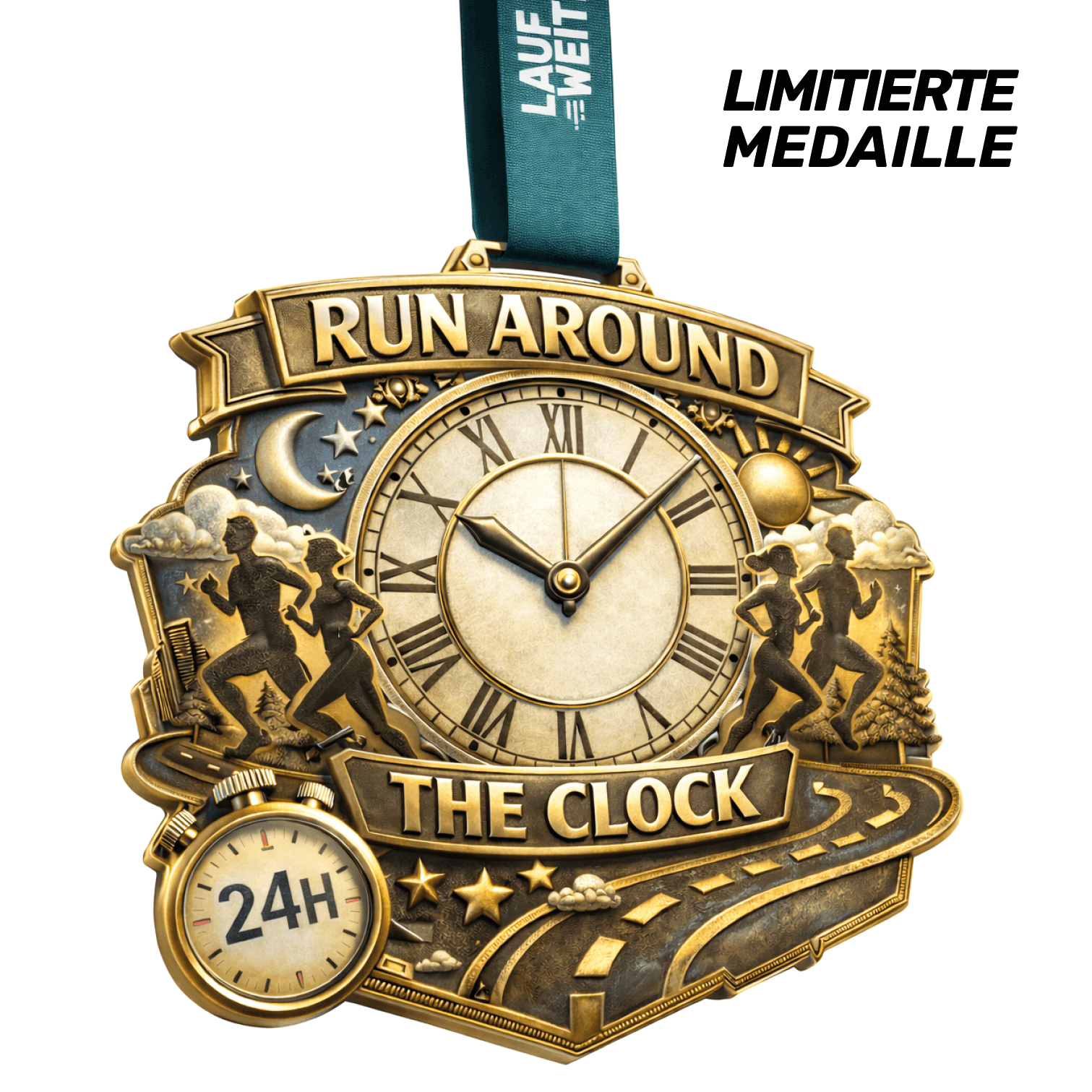 "Run for trees" medal