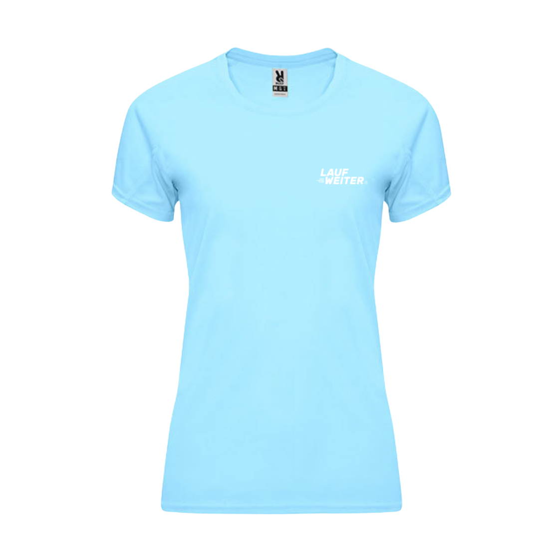 "Damen" T-Shirt mit Lauf Weiter Logo