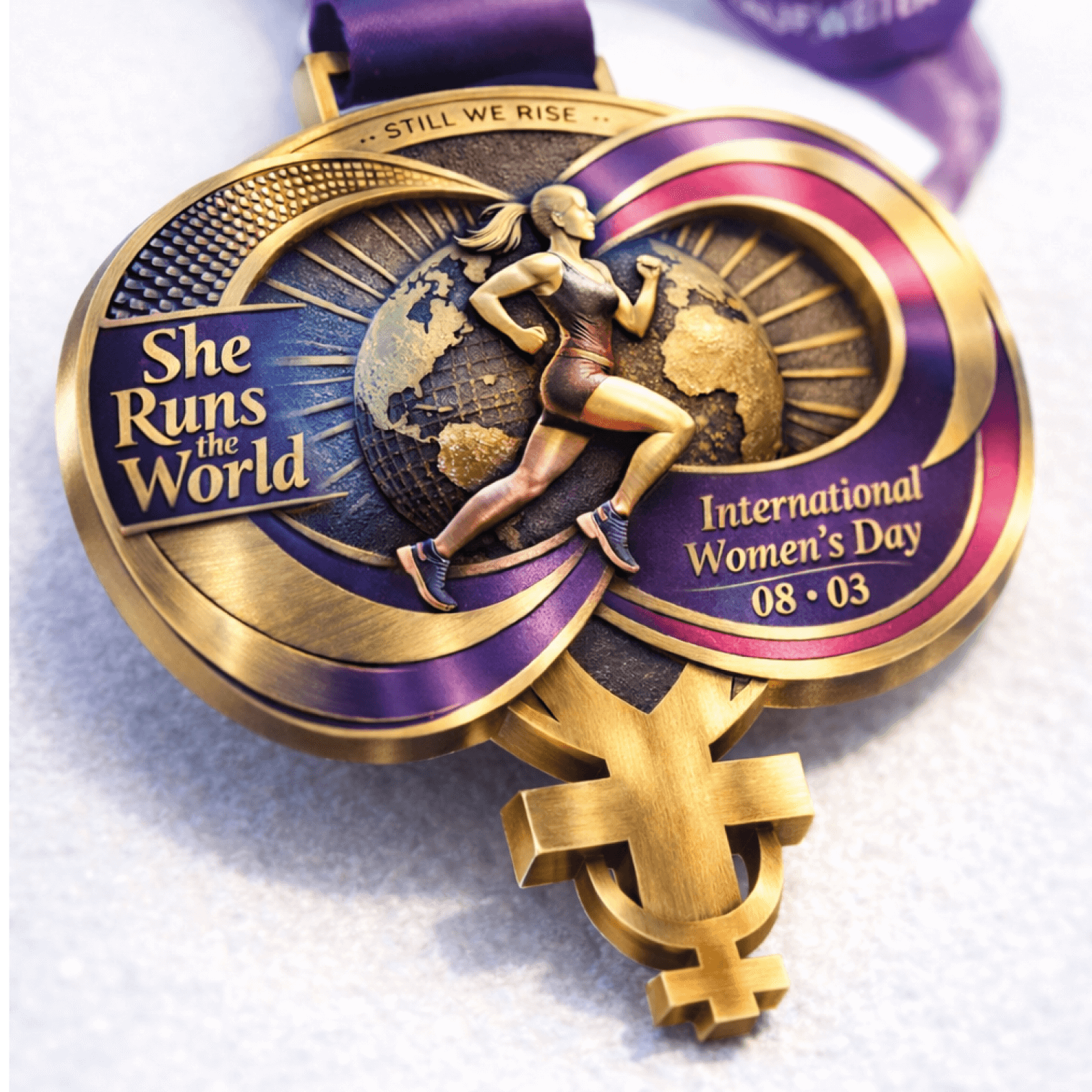 "Run for trees" medal