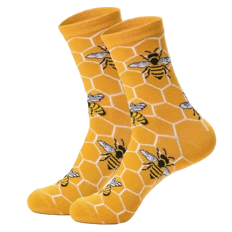 Socken "Biene"